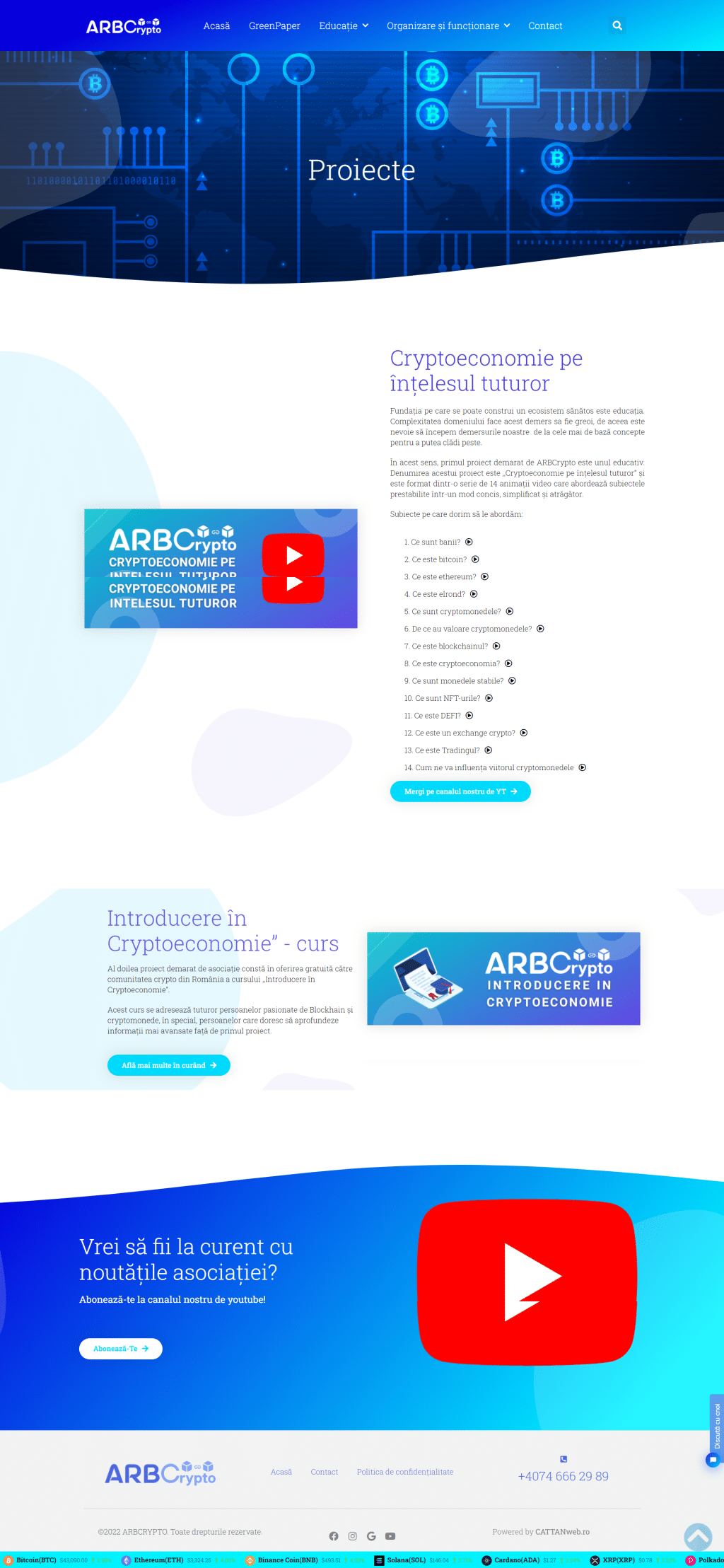 ARBCrypto.ro project